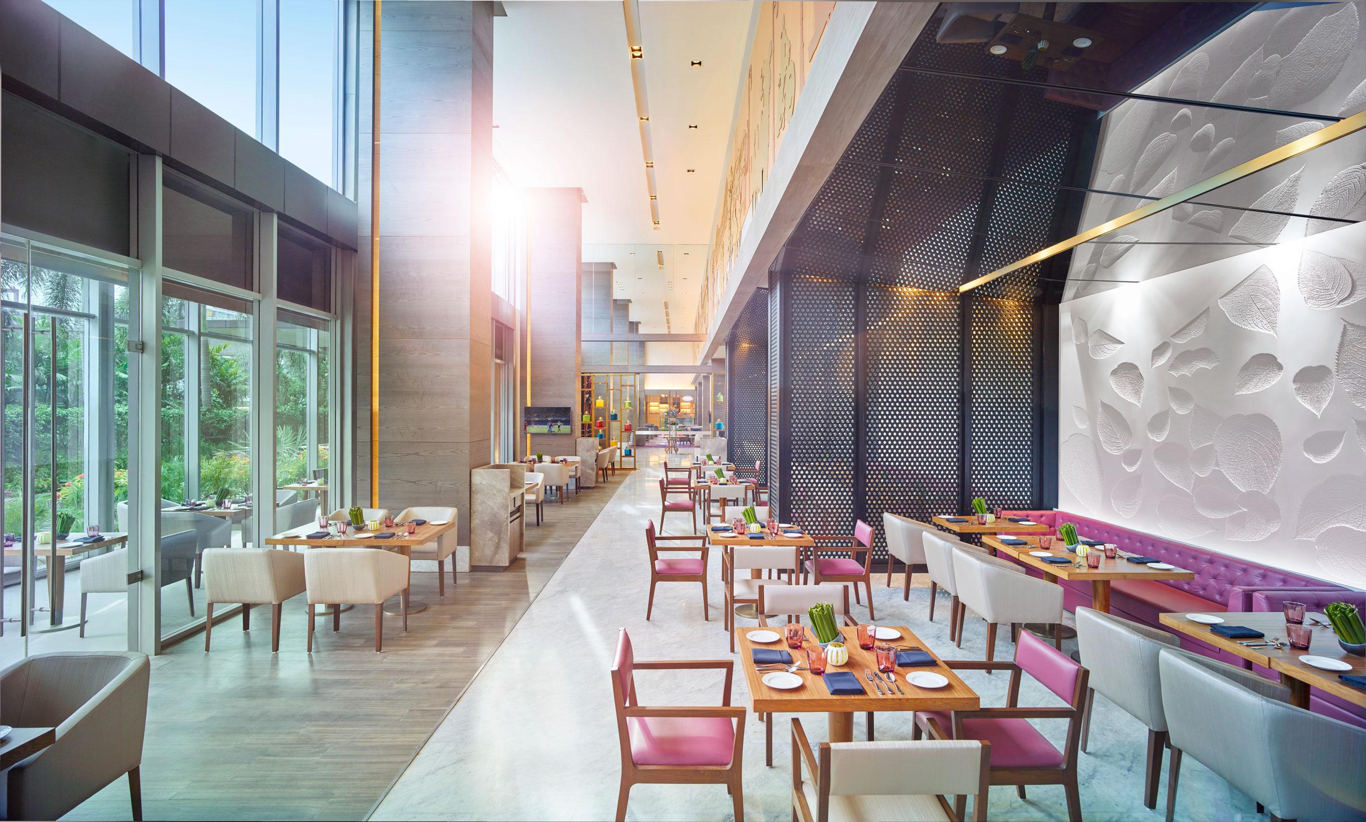 Vivanta Kolkata Em Bypass Exteriör bild The restaurant