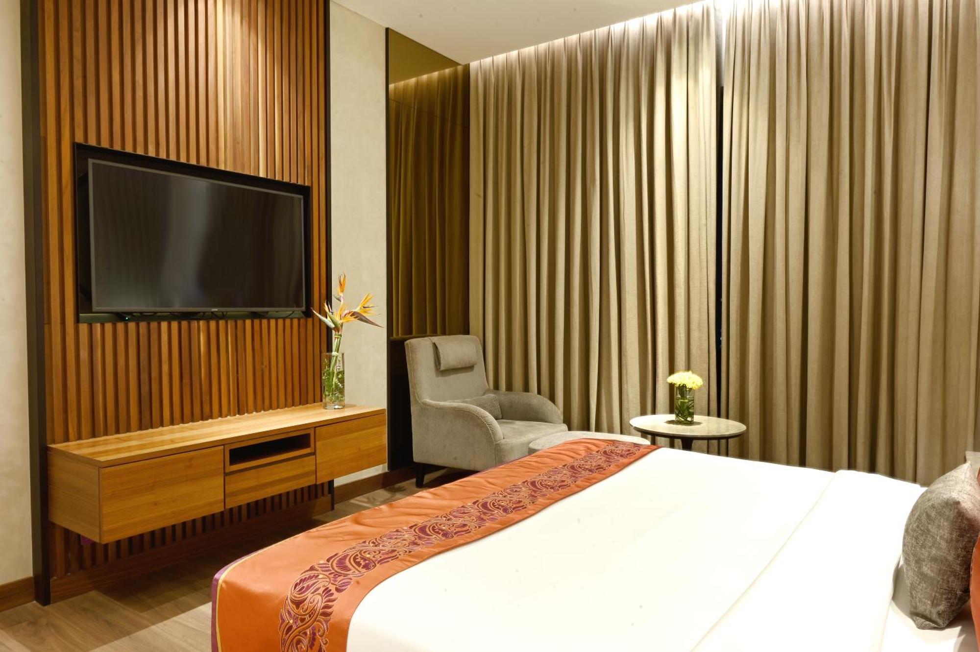 Vivanta Kolkata Em Bypass Exteriör bild Deluxe Room