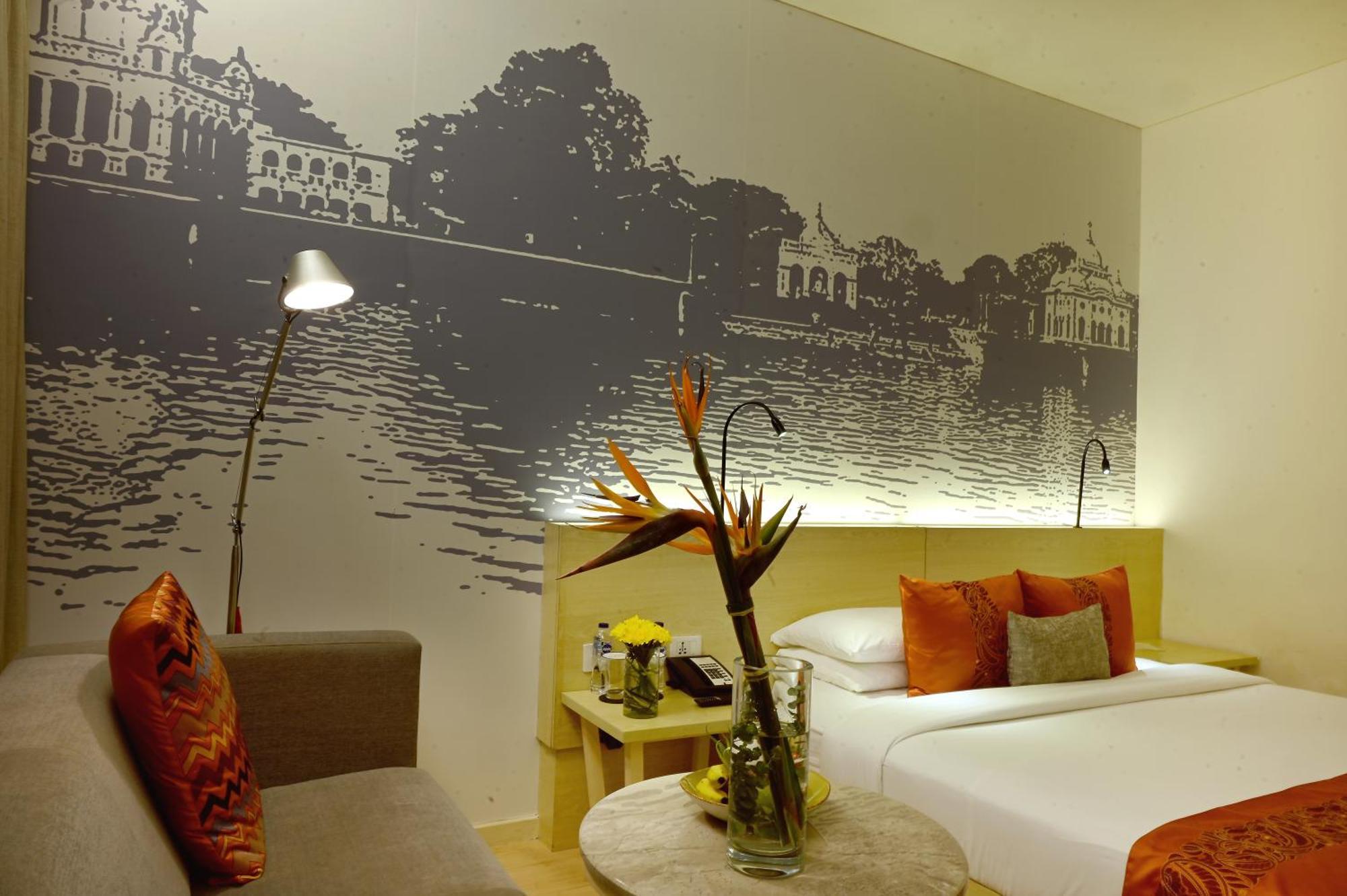 Vivanta Kolkata Em Bypass Exteriör bild A room at the hotel